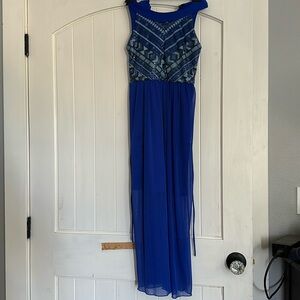 blue dress (perfect for 5th grade graduation)